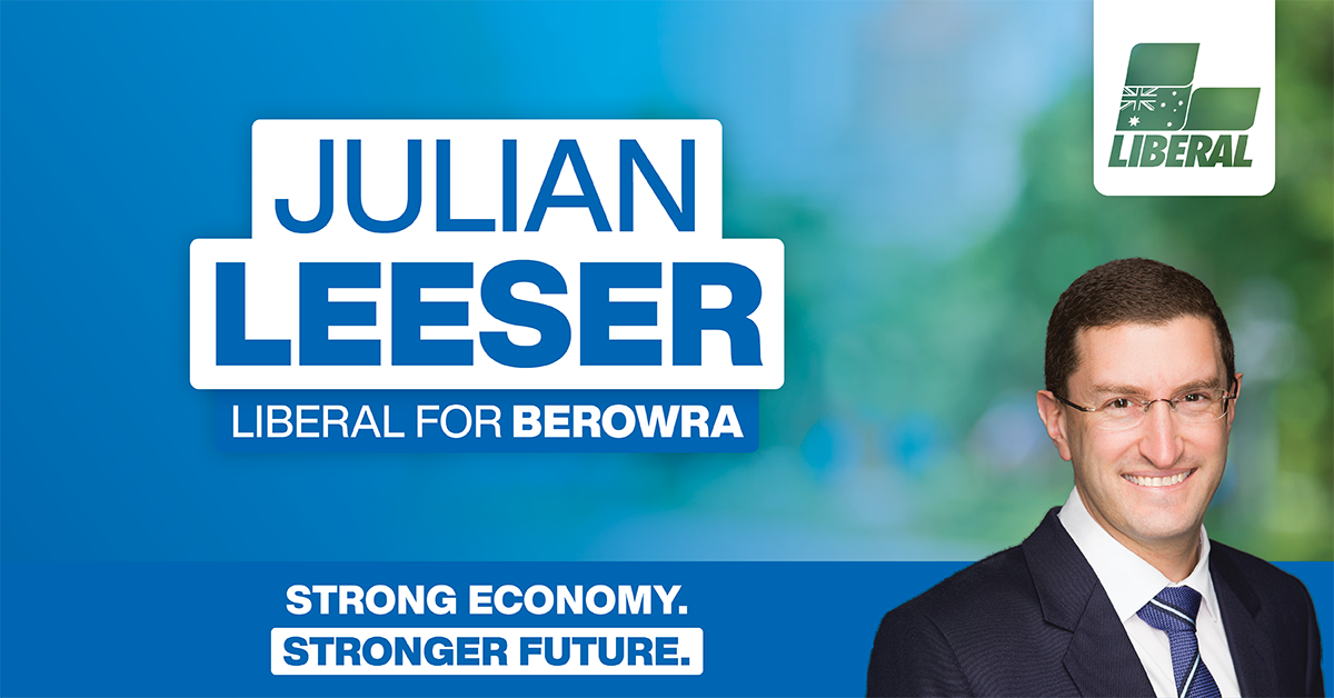 Julian Leeser Liberal Party of Australia